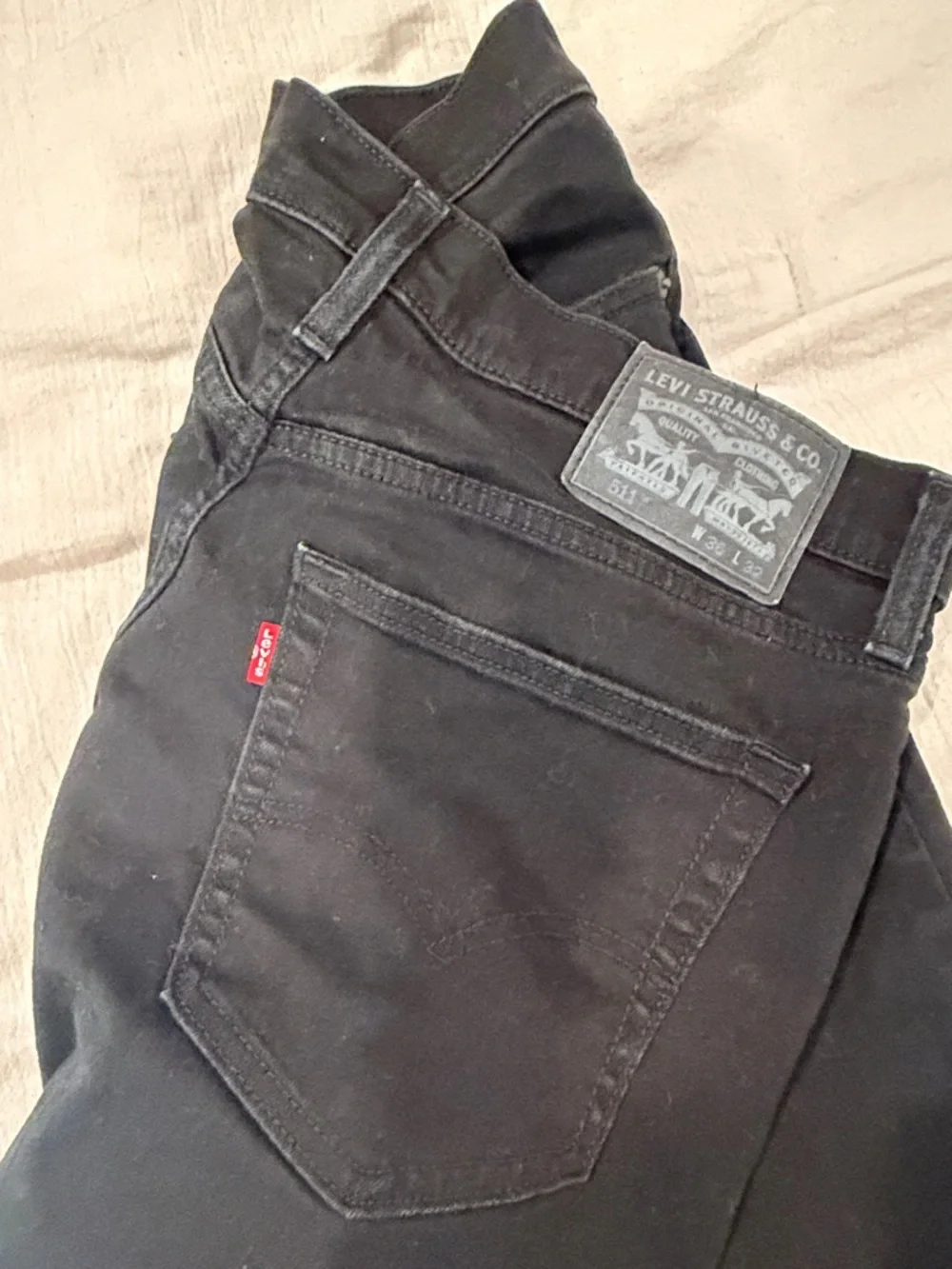 Levi's Black Jeans